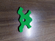 Part No: bb1103  Name: Foam Scala Toy Frog 5 x 3 with Hole #3152