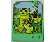 Part No: 42182pb03  Name: Story Builder Jungle Jam Card with Tiger with Medals Pattern