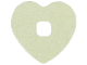 Part No: clikits283  Name: Clikits, Icon Accent Foam Paper Heart 3 7/8 x 3 7/8