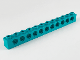 Part No: 3895  Name: Technic, Brick 1 x 12 with Holes