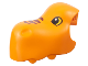 Part No: 36093pb01  Name: Duplo Dinosaur Tyrannosaurus rex Head and Upper Jaw with Dark Red Stripes, Black and Yellow Eyes Pattern