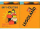 Part No: 4066pb395  Name: Duplo, Brick 1 x 2 x 2 with My Holiday 2010 Legoland Windsor Pattern