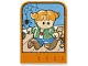 Part No: 42176pb06  Name: Story Builder Happy Home Card with Girl Pattern