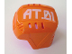Part No: 44790pb01  Name: Sports Hockey Helmet with 'AT.01' Pattern (Sticker) - Set 7708