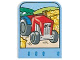 Part No: 42183pb02  Name: Story Builder Farmyard Fun Card with Tractor with Eyes Pattern