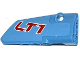 Part No: 64391pb015  Name: Technic, Panel Fairing # 4 Small Smooth Long, Side B with 'LT1' Pattern (Sticker) - Set 42036