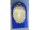 Part No: 33229pb03  Name: Belville Wall, Door 1 x 10 x 12 Arched Swivel with Raven and Mirror Pattern
