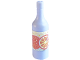 Part No: 33011bpb06  Name: Scala Accessories Bottle Wine, Label with Oranges Pattern (Sticker) - Set 3243