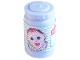 Part No: 33011cpb07  Name: Scala Accessories Jar Jam / Jelly, Label with Baby Face, Phial and Measuring Cup Pattern (Sticker) - Set 3243