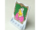 Part No: 40249px2  Name: Door 2 x 5 x 5 Swivel, Bracket Base with HP The Fat Lady Portrait Pattern