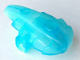 Part No: 57560pb01  Name: Bionicle Hydruka Back Plate (Morak) with Marbled Trans-Light Blue Pattern