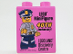 Part No: 4066pb513  Name: Duplo, Brick 1 x 2 x 2 with LEGO Minifigure 40th Anniversary! 2018 Legoland Discovery Centre Policeman Pattern