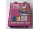 Part No: 4066pb557  Name: Duplo, Brick 1 x 2 x 2 with LEGOLAND Discovery Center Happy Easter 2019 Pattern
