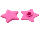 Part No: 45462  Name: Clikits, Icon Star 2 x 2 Large with Pin
