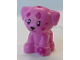 Part No: 69901pb04  Name: Dog, Friends, Puppy, Standing, Small with Magenta Paw and Spots Pattern