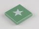 Part No: 3068pb0416  Name: Tile 2 x 2 with White Star Pattern