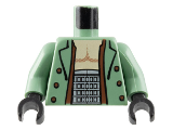 Dr. Octopus Green & Silver w/ Frown Pattern Head Glasses LEGO Minifig 