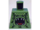 Part No: 973pb0806  Name: Torso Atlantis Barracuda with Open Mouth and Seaweed Pattern