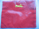 Part No: 22535  Name: Duplo, Doll Cloth Blanket with Yellow Bow / Reverses to Yellow Teddy Bear on White Background Pattern