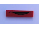 Part No: 2431pb163  Name: Tile 1 x 4 with Open Mouth with Tongue Pattern (Mack)