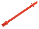 Part No: 2714a  Name: Bar   8L with Stop Rings and Pin (Technic, Figure Accessory Ski Pole) - Rounded End