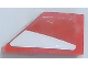 Part No: 29119pb030  Name: Wedge 2 x 1 x 2/3 Right with Tapered White Stripe Pattern (Sticker) - Set 75886