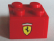 Part No: 3003pb092  Name: Brick 2 x 2 with Ferrari Logo Pattern on Both Sides (Stickers) - Set 75913