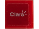 Part No: 3070pb213  Name: Tile 1 x 1 with 'Claro' Pattern (Sticker) - Set 75879