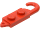 Part No: 3127b  Name: Hook Plate, Modified 1 x 2 with Crane Hook Right