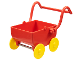 Part No: 31320c01  Name: Duplo, Doll Pram (Baby Carriage, Stroller) Base