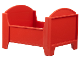 Part No: 31368  Name: Duplo, Doll Furniture Bed Small