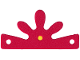 Part No: 3159foam01ac01  Name: Foam Part for Set 3159 - Scala Tiara with 3 Holes with Yellow Dot