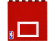 Part No: 3754pb05  Name: Brick 1 x 6 x 5 with White Rectangle and NBA Logo (Basketball Backboard) Pattern