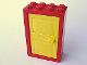 Part No: 4130c03  Name: Door, Frame 2 x 4 x 5 with Yellow Door 1 x 4 x 5 (4130 / 4131)