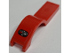 Part No: 50947pb007R  Name: Vehicle, Mudguard 1 x 4 1/2 with Red and White Light Pattern Right Side (Sticker) - Set 8124