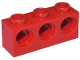 Part No: 5565  Name: Technic, Brick 1 x 3 with Holes