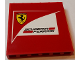 Part No: 59349pb132  Name: Panel 1 x 6 x 5 with Scuderia Ferrari Logo Pattern (Sticker) - Set 75913
