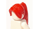 Part No: 62696  Name: Minifigure, Hair Female Ponytail Long with Side Bangs