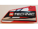 Part No: 64682pb025  Name: Technic, Panel Fairing #18 Large Smooth, Side B with LEGO TECHNIC Logo Pattern (Sticker) - Set 42000