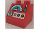 Part No: 6474pb46  Name: Duplo, Brick 2 x 2 x 1 1/2 Slope 45 with Joystick, Gauges and Buttons Pattern