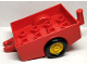 Part No: 6505c01  Name: Duplo Trailer with Hitch Ends