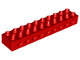 Part No: 6515c01  Name: Duplo Technic Brick 2 x 10 with 9 Holes