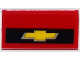 Part No: 85984pb121  Name: Slope 30 1 x 2 x 2/3 with Chevrolet Logo Pattern (Sticker) - Set 75874