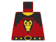 Part No: 973p4b  Name: Torso Castle Dragon Knights Dragon Face on Shield Pattern