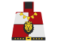 Part No: 973p4e  Name: Torso Castle Royal Knights Lion Head and Necklace Pattern