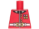 Part No: 973pb3293  Name: Torso Royal Guard Uniform with Gold Buttons, Medals and White Belt Pattern