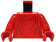 Part No: 973px70c01  Name: Torso SW Imperial Robe with Dark Red Creases Pattern (Royal Guard) / Red Arms / Red Hands