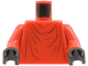 Part No: 973px70c02  Name: Torso SW Imperial Robe with Dark Red Creases Pattern (Royal Guard) / Red Arms / Black Hands