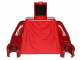 Part No: 973px70c03  Name: Torso SW Imperial Robe with Dark Red Creases Pattern (Royal Guard) / Dark Red Arms / Dark Red Hands
