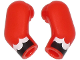 Part No: 981982pb395  Name: Arm, (Matching Left and Right) Pair with Black and White Feathers Pattern